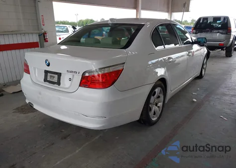 2008 BMW 528I z USA, uszkodzony, nr VIN WBANU53578CT02455